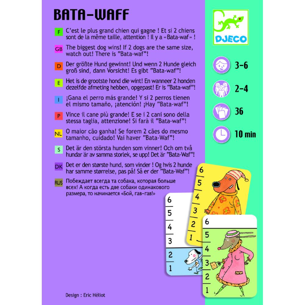 Djeco Gioco di carte Bata Waf