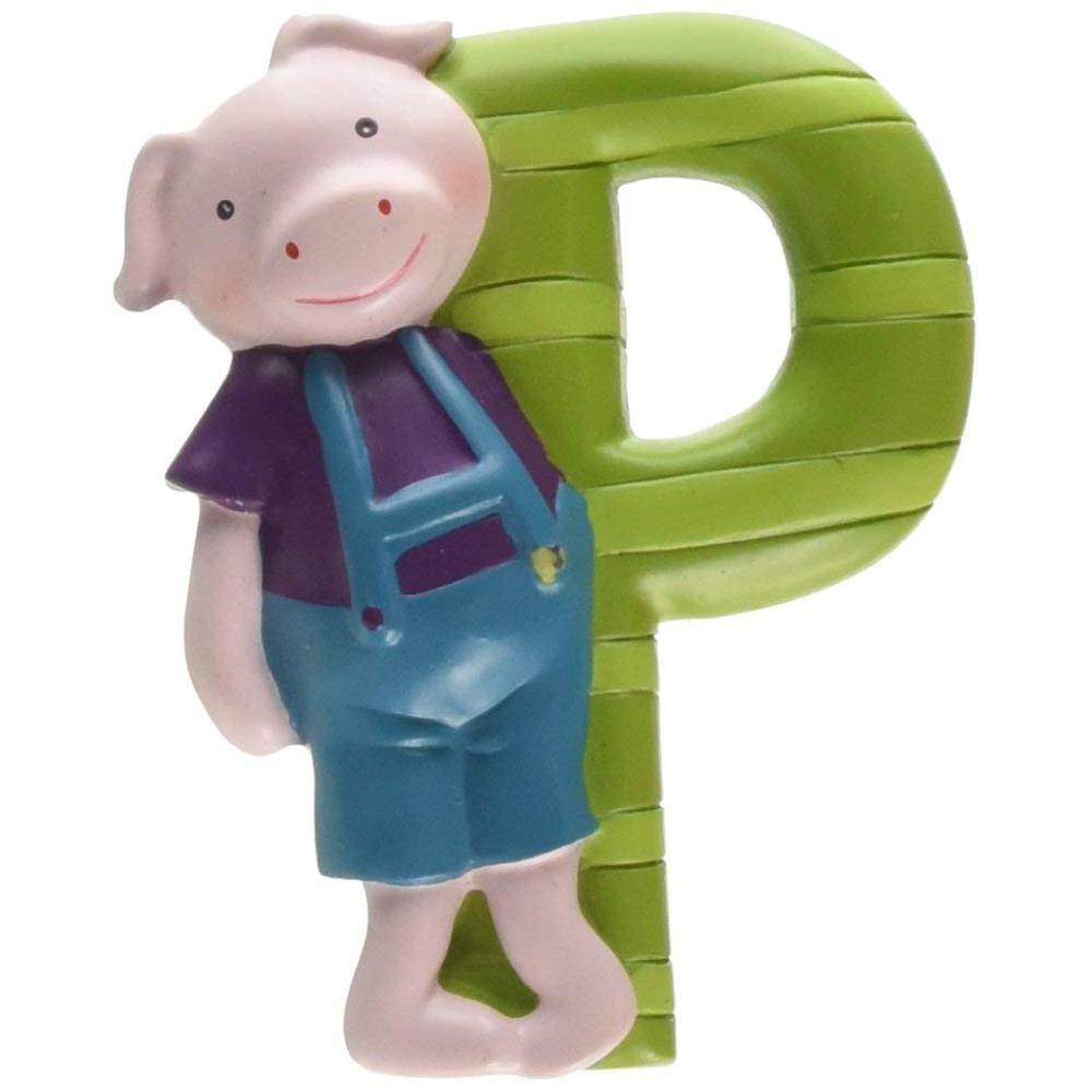 Moulin Roty Lettera in Resina P Verde