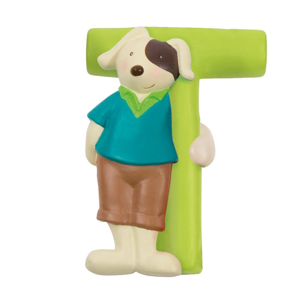 Moulin Roty Lettera in Resina T Verde