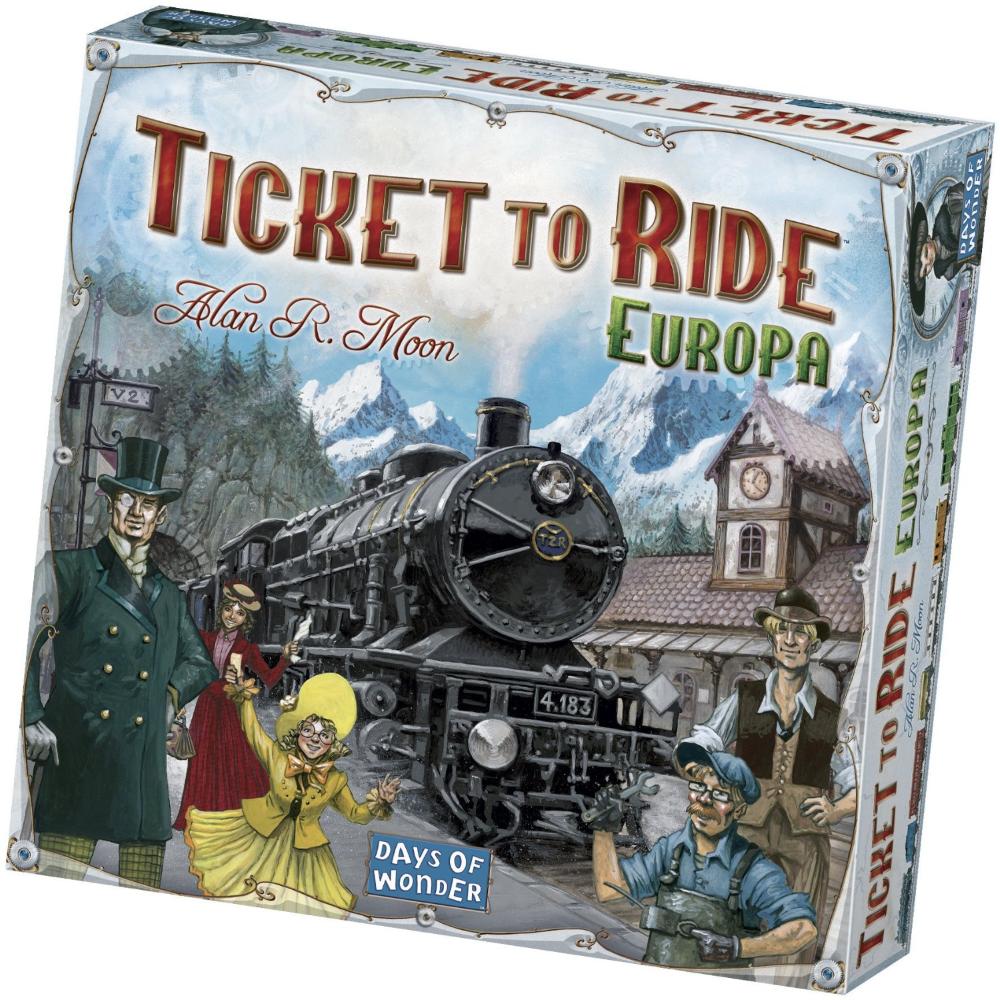 Asmodee Ticket to Ride Europa 8 anni +
