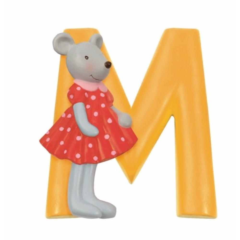 Moulin Roty Lettera in Resina M Giallo