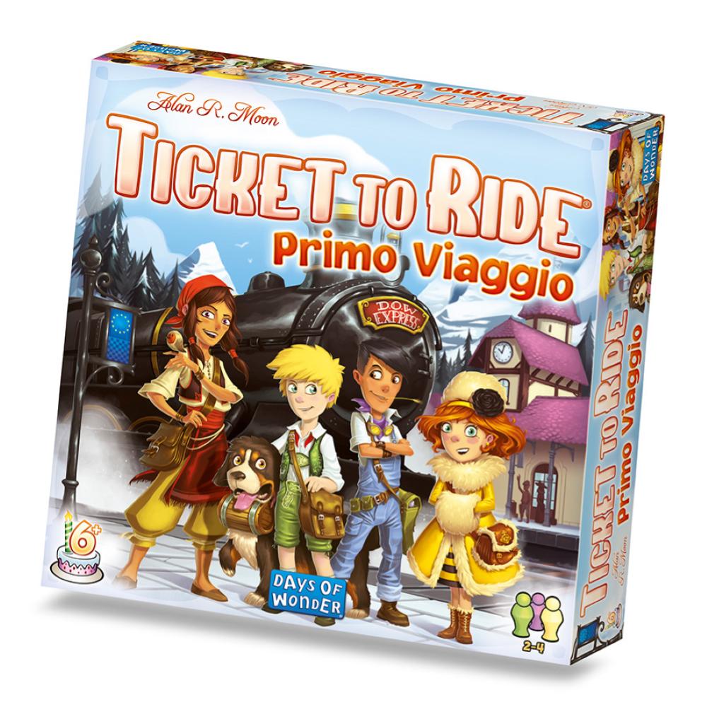 Asmodee Gioco Di Società, Ticket to Ride Primo Viaggio, 6 anni +