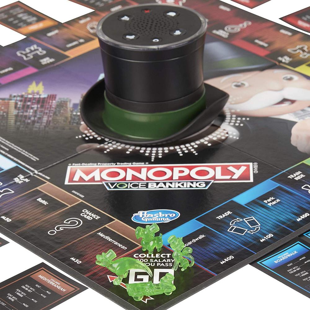 Hasbro Gioco Di Società, Monopoly Voice Banking, 8+ Anni, 2-4 Giocatori