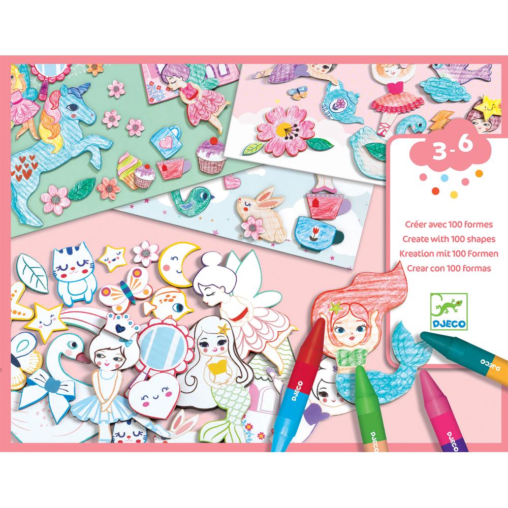 Djeco A World To Create Girl, Un Mondo Per Creare Ragazze