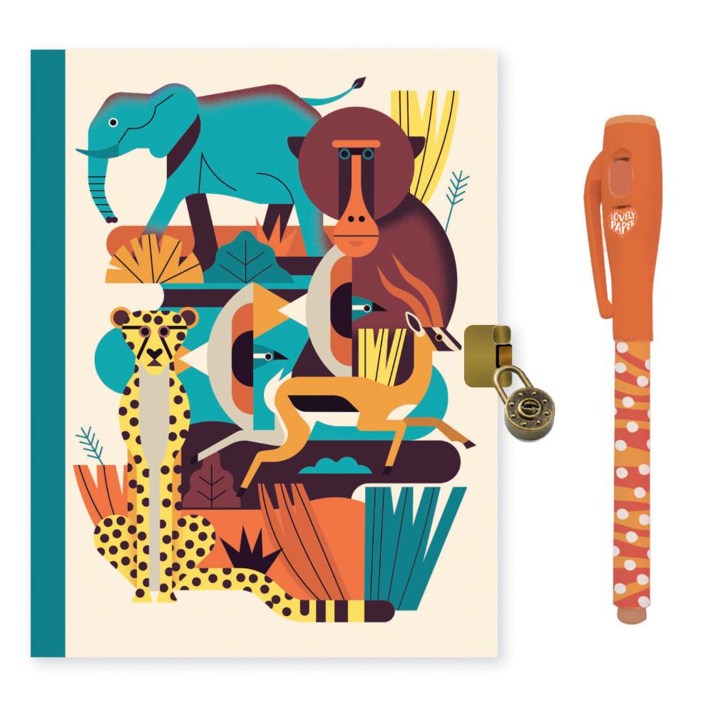 Djeco Secret Owen, Diario Segreto Con Penna Magica