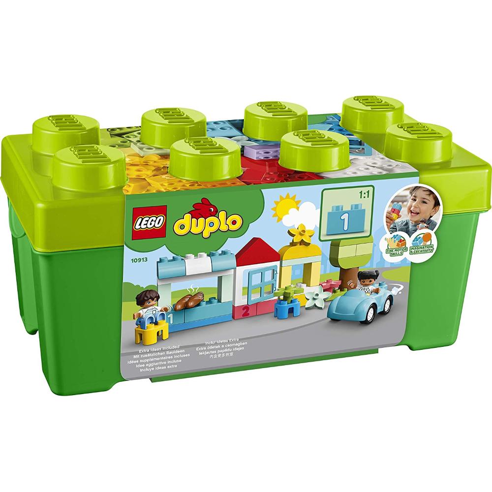 Lego Contenitore Di Mattoncini Duplo, 65 Pezzi Assortiti