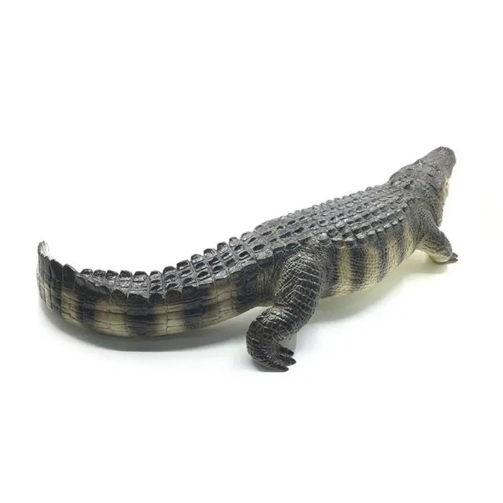 Recur Serie Selvaggia, Animale In Morbido PVC Dipinto a Mano, Alligatore Americano