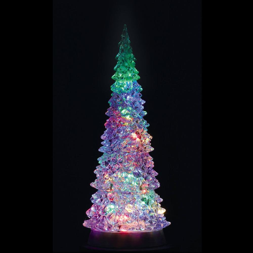 Lemax Crystal Lighted Tree, 4 Color Changeable & Color Transformation, Xl, B/O