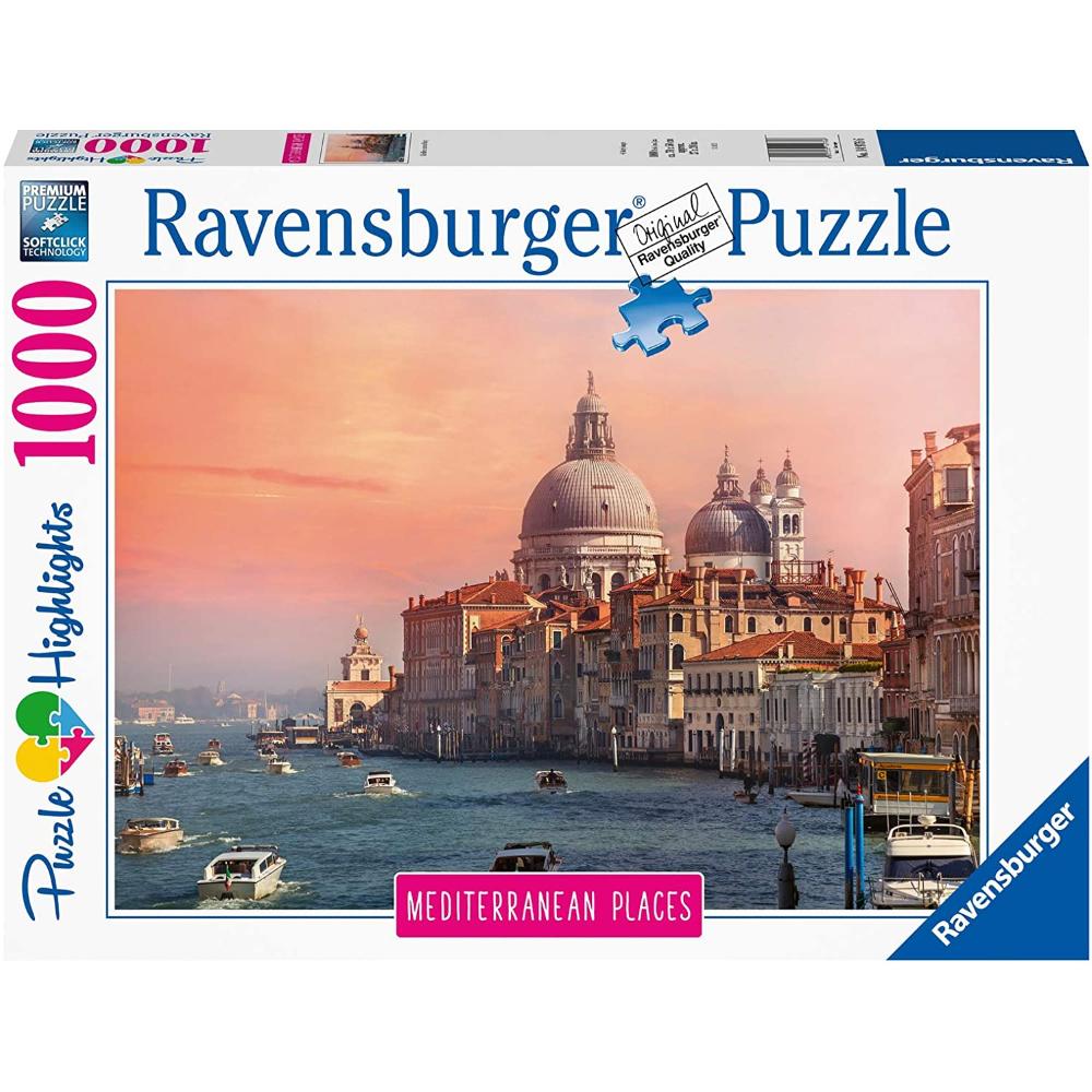 Ravensburger Puzzle Per Adulti, 1000 Pezzi, Mediterranean Places