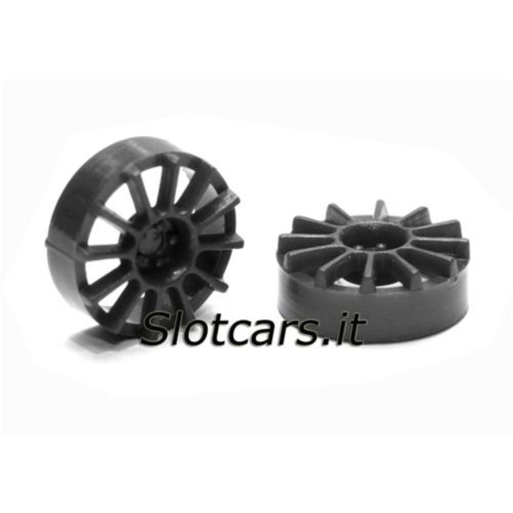 NSR Racing, Inserto in plastica 12 raggi Black Cerchio 17 -NSR5430-