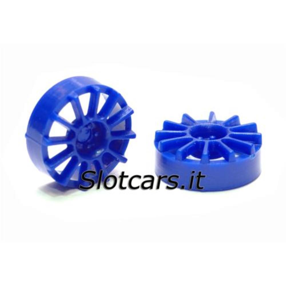 NSR Racing, Inserto in plastica 12 raggi Blue Cerchio 17 -NSR5429-