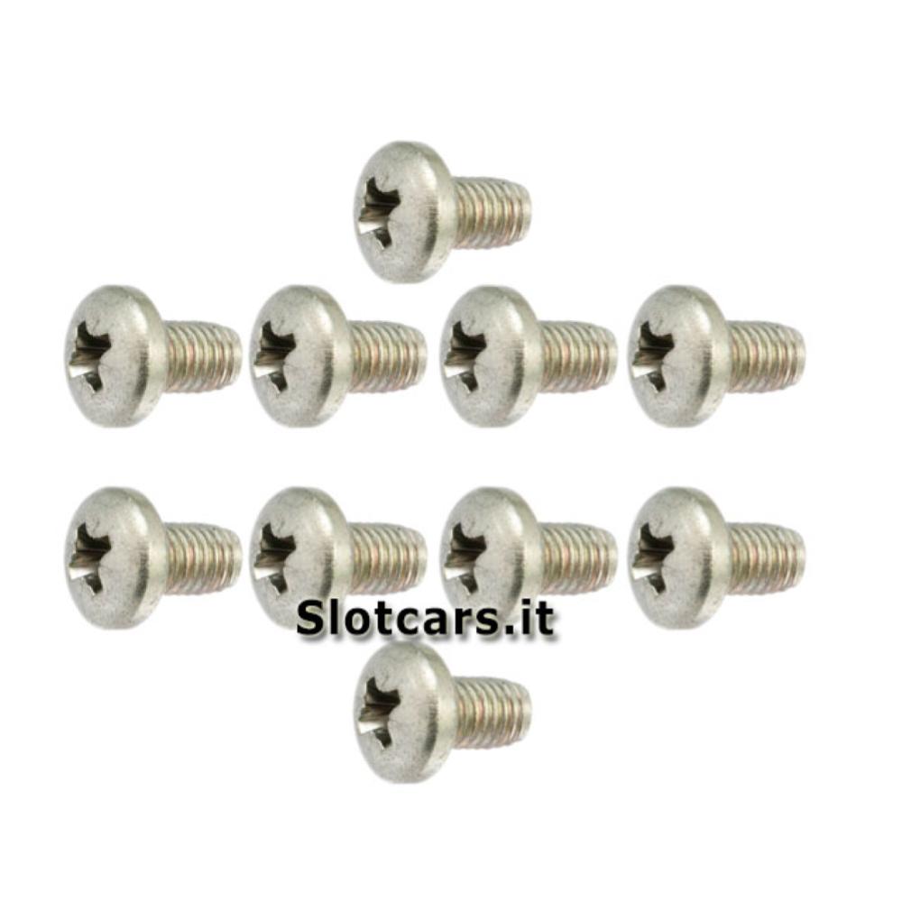 NSR Racing, Viti a croce testa bombata per bloccaggio Pick Up M2 x 4mm -NSR4852-