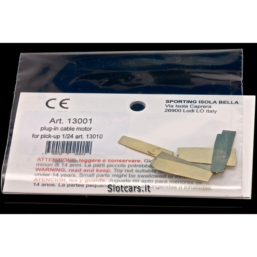 MB Slot, Linguetta contatto filo motore spazzole telaio 1/24 FR4 -MB13001-