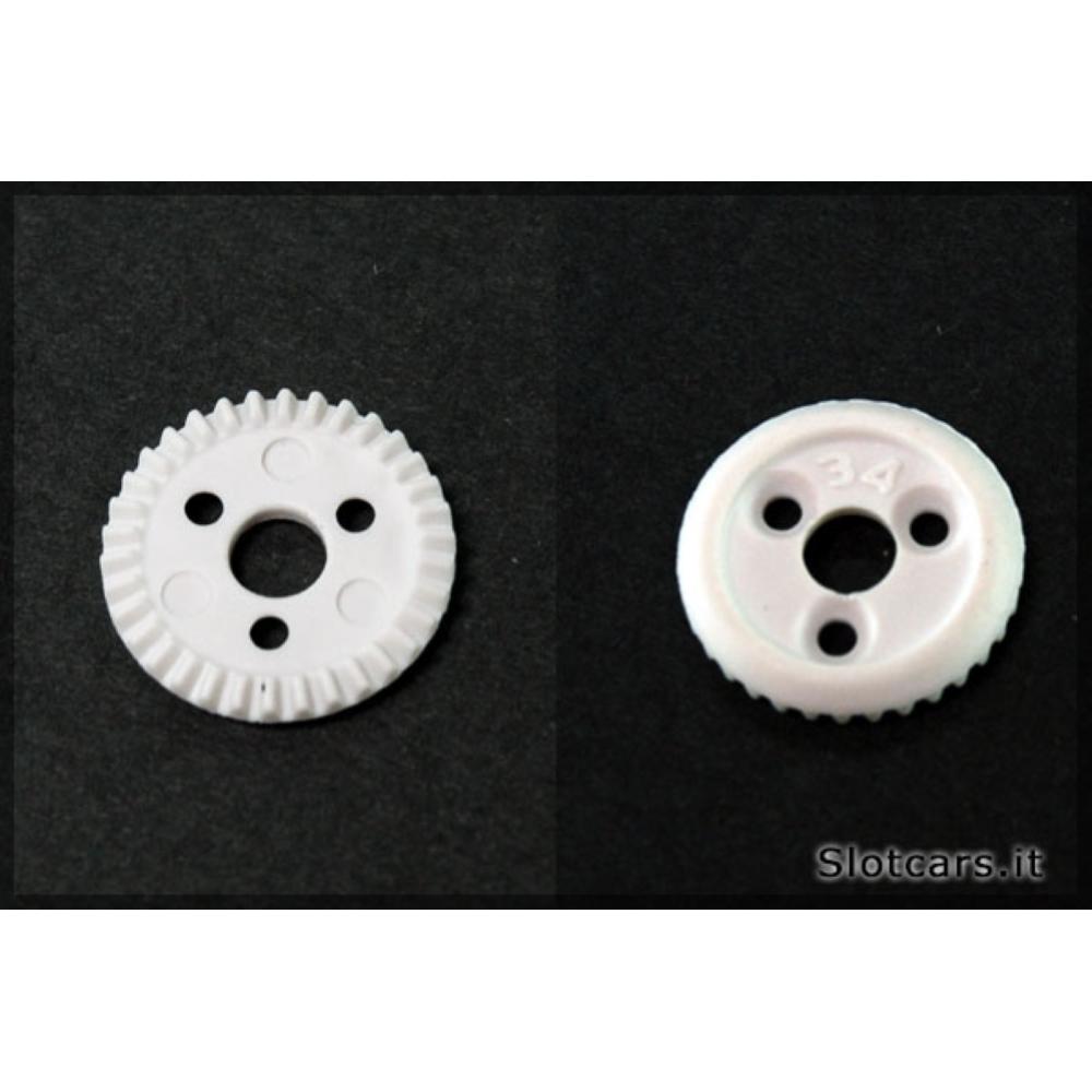 Black Arrow, Corona In Line coppia conica 34 Denti Solo corona -BAGE34A-