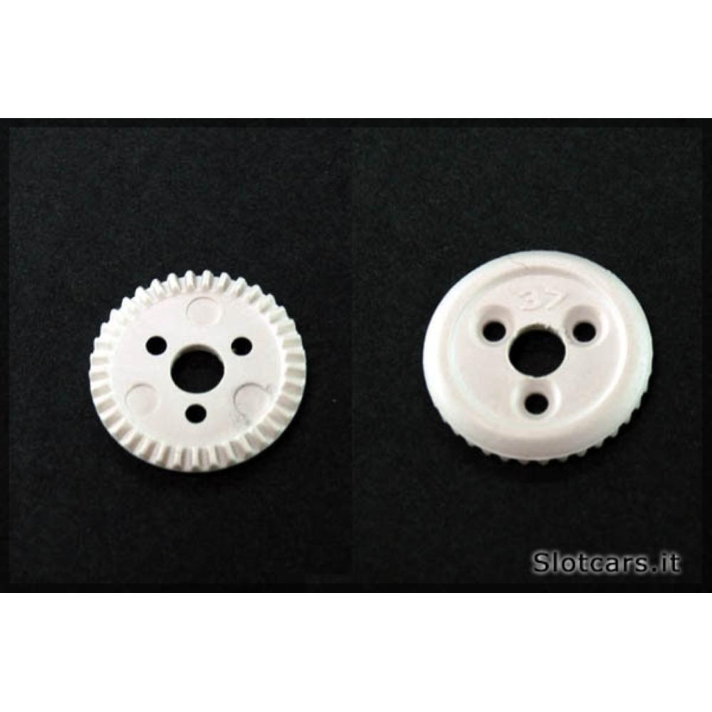 Black Arrow, Corona In Line coppia conica 37 Denti Solo corona -BAGE37A-