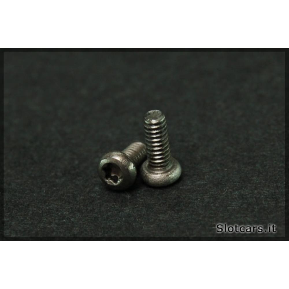 Black Arrow, Viti in titanio testa bombata Cava Torx T6 M2 x 4mm (8Pz) -BASC03A-
