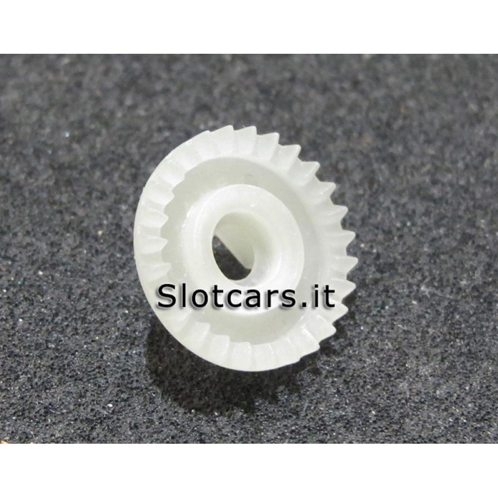 MB Slot, Corona in Nylon 27 denti foro 2,38mm In Line 4Pz -MB13027-