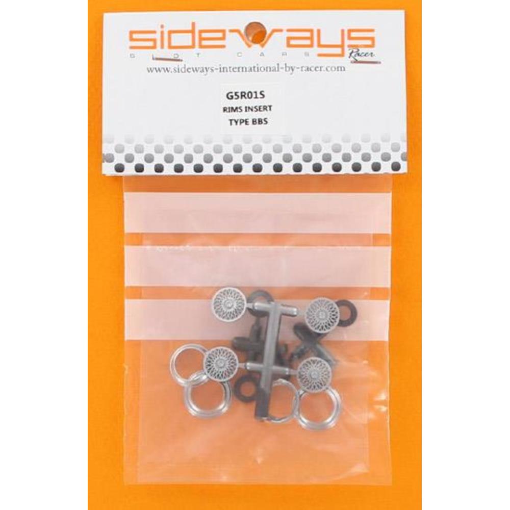 Racer Sideways, Inserti BBS Silver per Ford Capri (Gruppo 5) -G5R01S-