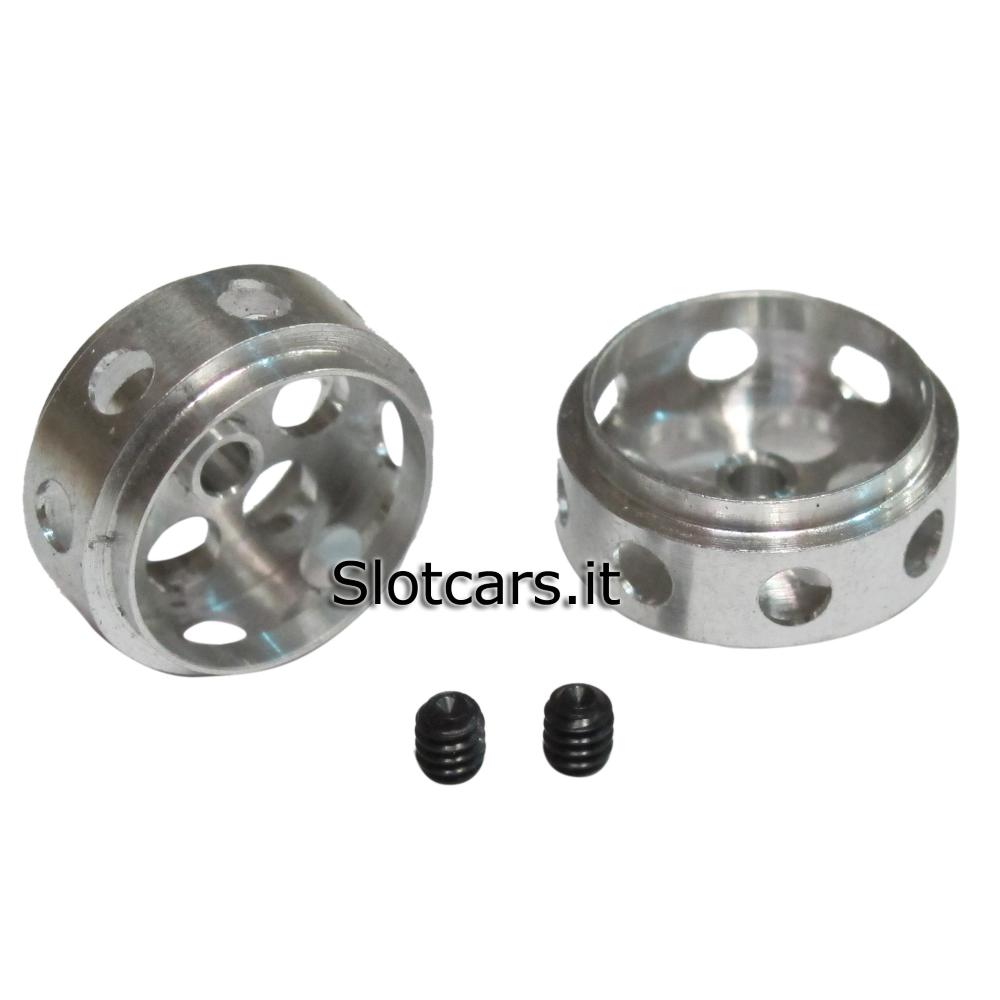 NSR Racing, Cerchio Anteriore No Air In Alluminio 16,5 x 8,3mm Peso 0,8g -NSR5009-