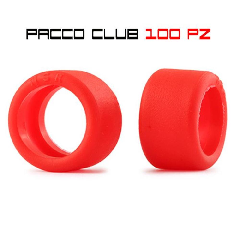 NSR Racing, Gomme Slick Posteriori GT3 Evo 20 x 10mm Scaleauto, Sidewaysm, Gr 5 Club 100Pz -NSR5261XL-