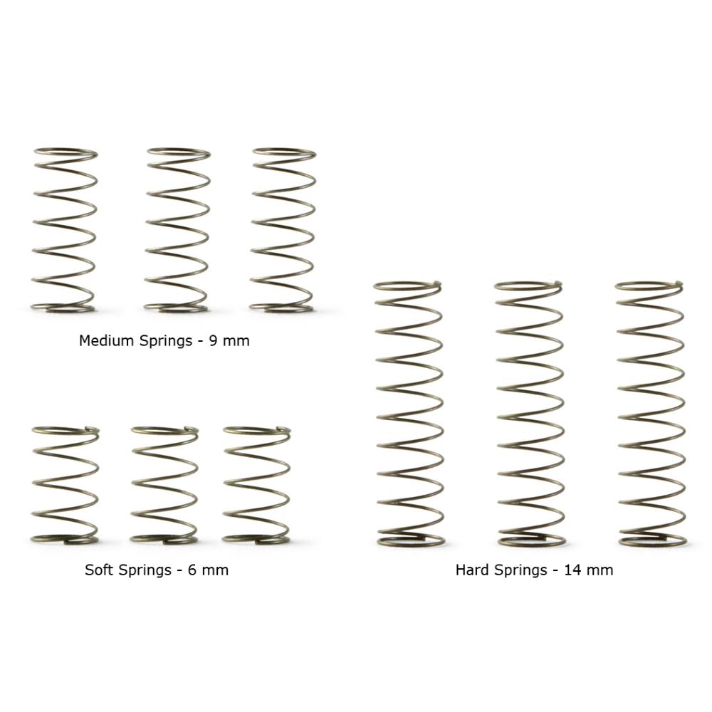 NSR Racing, Set molle sospensioni Formula 86/88 - 3 x Medium Soft Hard -NSR1296-