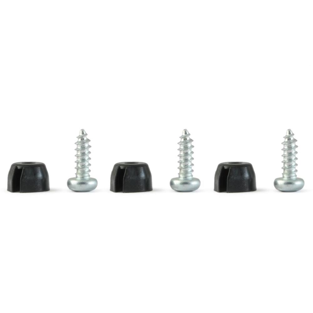 NSR Racing, Coppette + Viti Standard (3Pz+3Pz) Per Supporto Motore In Line Formula 86/89 -NSR4878-