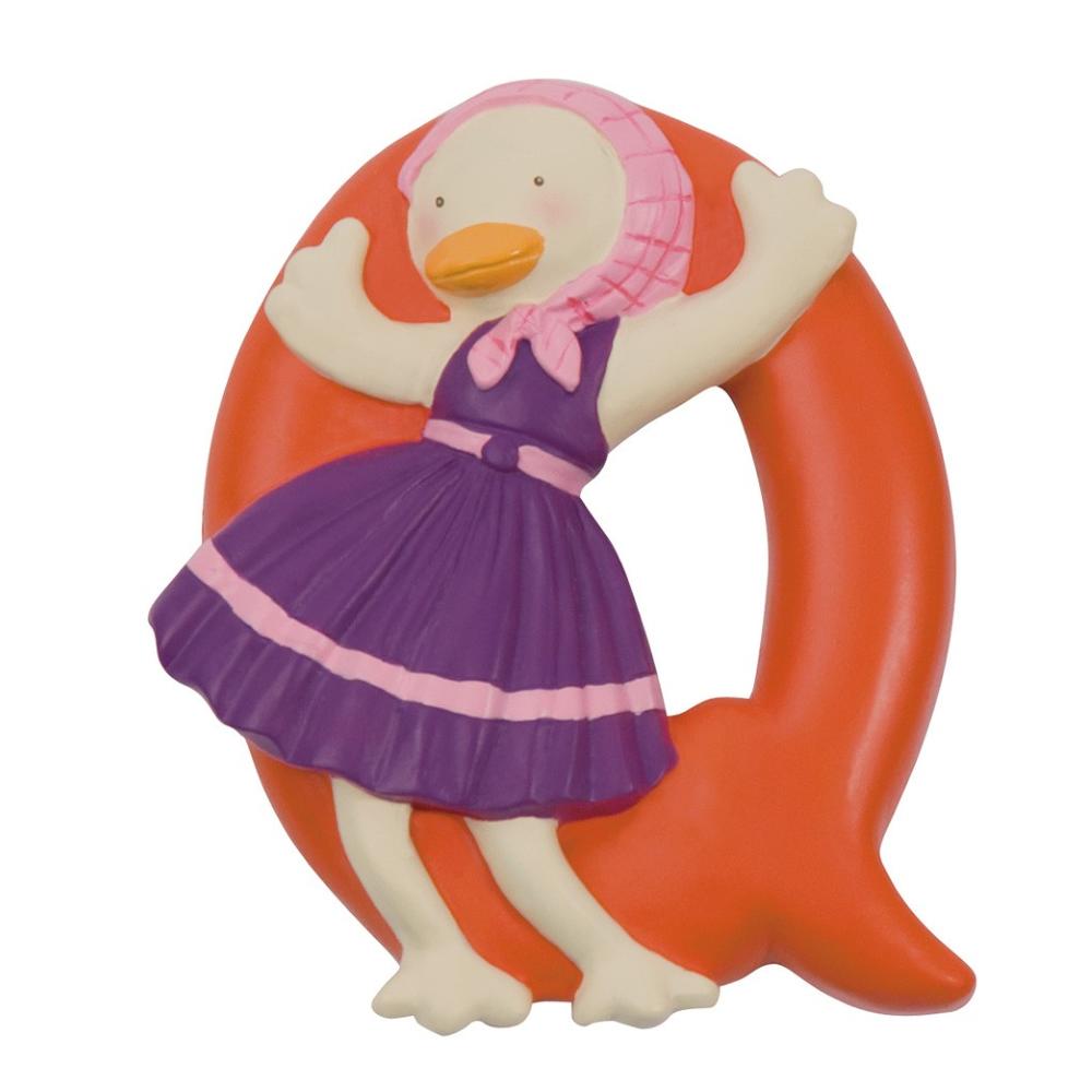 Moulin Roty Lettera in Resina Q Arancio