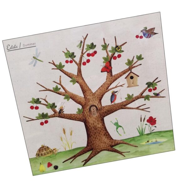 Moulin Roty Calendario Magnetico Delle Stagioni In Italiano