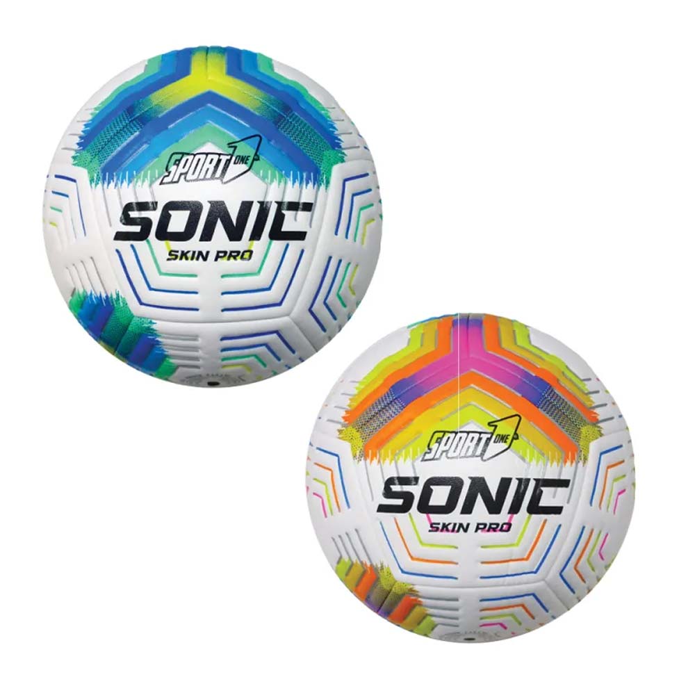 Forma Pallone Da Calcio In Cuoio Misura 5 Sonic Skin Pro, Colore Assortito