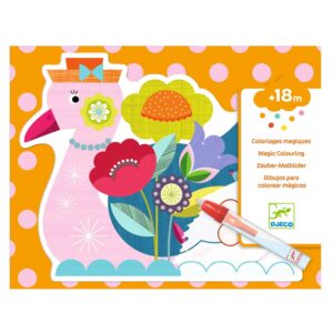 Djeco Disegni Da Colorare Magici, Animalo-Len