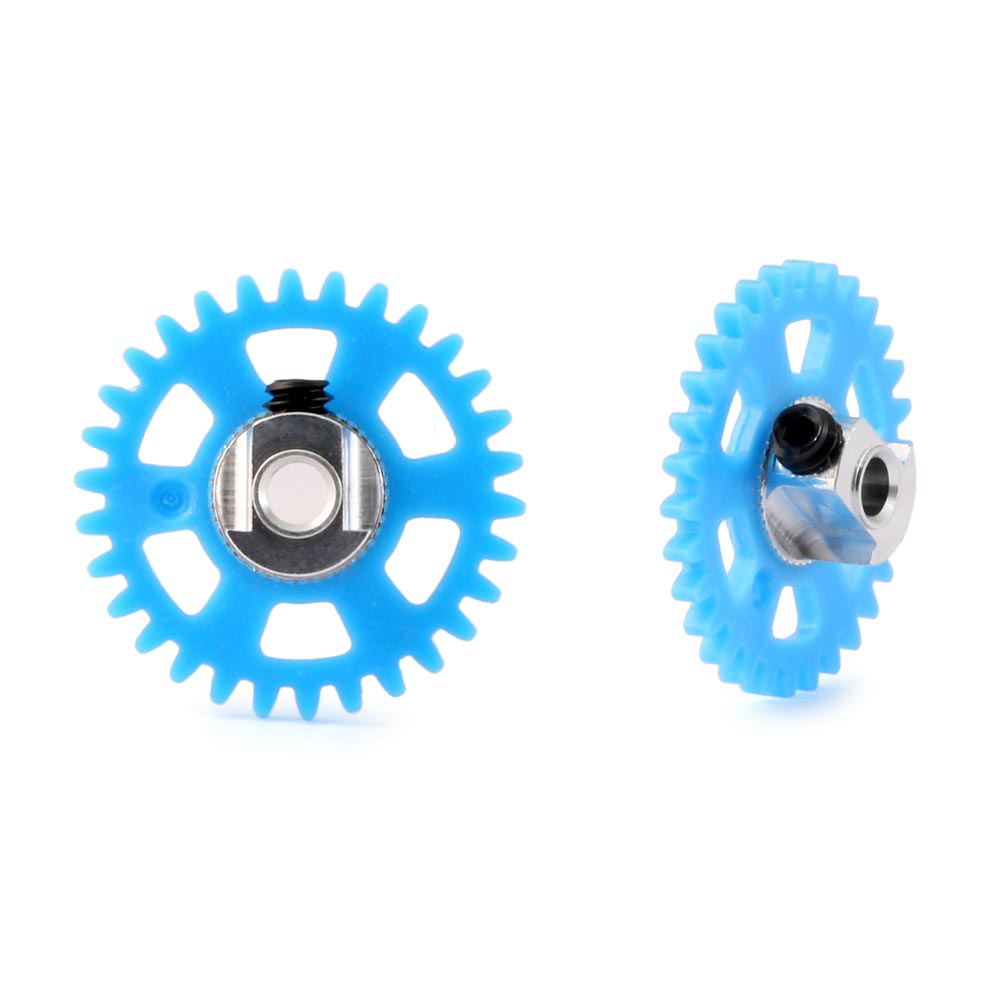NSR Racing, Corona Sidewinder in Nylon 30 Denti Blue 17,5mm -NSR6430EVO-