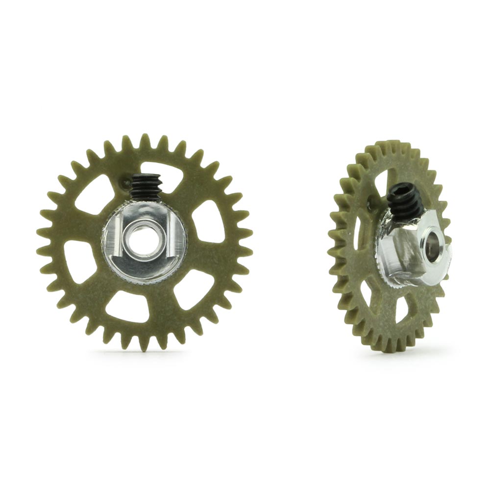 NSR Racing, Corona Sidewinder in Nylon 34 Denti Gold 17,5mm -NSR6434EVO-