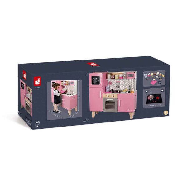 Janod Cucina Maxi Macaron Rosa 100x33x99.5 cm