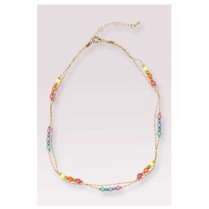 Great Pretenders Collana Per Bambine, Boutique Golden Rainbow