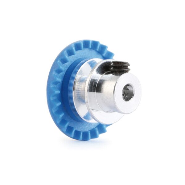 NSR Racing, Corona in Linea 24 denti Blue, Mozzo in Alluminio -NSR6324AL-