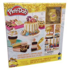 Hasbro Play Doh Kitchen Creations, Pasticcini Dorati