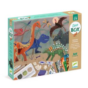Djeco Gioco Creativo Multiattività, 6 In 1 Nel Mondo Dei Dinosauri, Dino Box