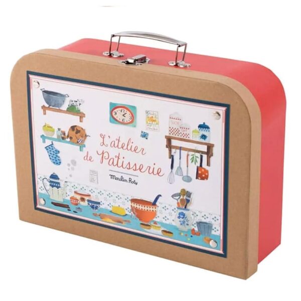 Moulin Roty Valigia Del Pasticcere Con Tanti Accessori