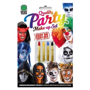 Carnival Toys Set Trucchi Party Make Up, 5 Matite Viso