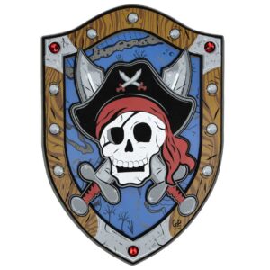 Great Pretenders Scudo Da Pirata In Eva 43x30 Cm, Pirate Shield