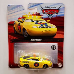 Mattel Modellino da Collezione In Metallo Disney Cars 3, Charlie Checker