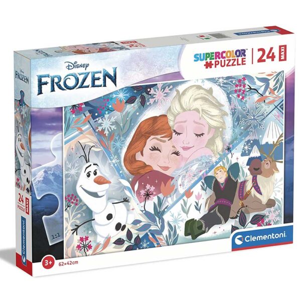 Clementoni Maxi Puzzle 24 Pezzi, Frozen