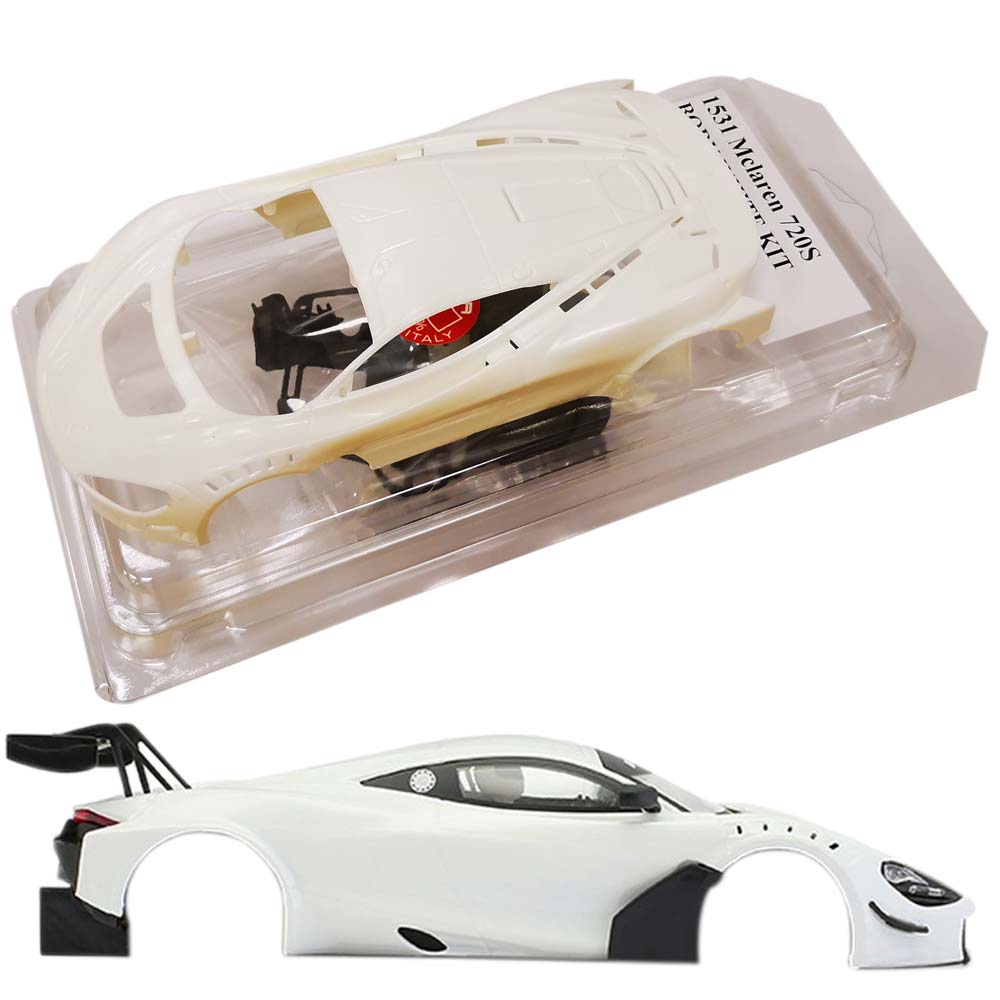 Kyosho McLaren 720S GT3 set carrozzeria bianca (con ruote) MZN234