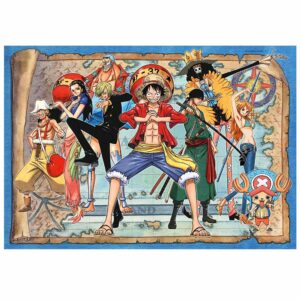 Clementoni Puzzle 500 Pz 49 X 36 Cm, Anime Collection, One Piece