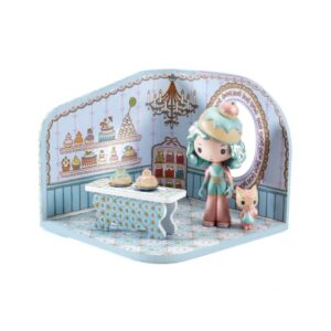 Djeco Personaggio 7,5 Cm Con Accessorio, Charlie Tinyshop