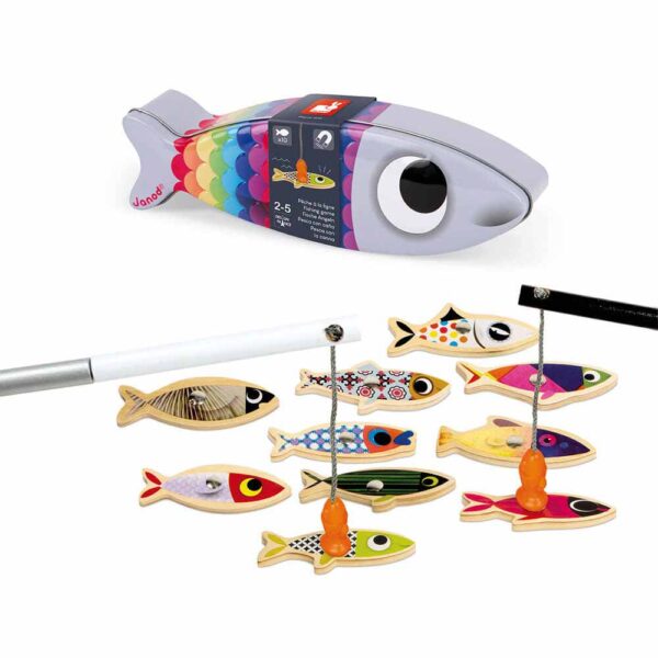 Janod Gioco Di Abilità, Pesca Con Lenza, Sardina