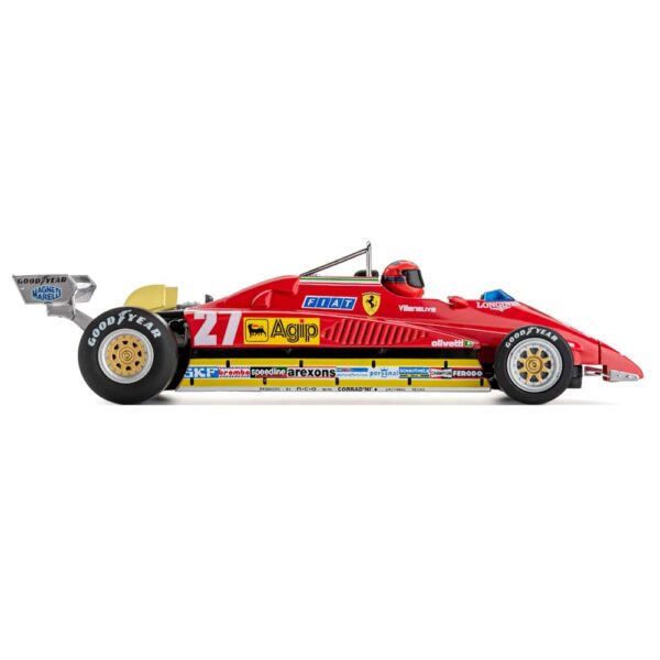Policar, Ferrari 126 C2 N. 27 - Zolder GP Qualifying 1982, Gilles Villeneuve
