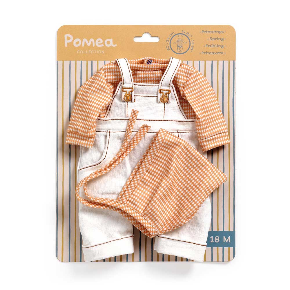 Djeco Pomea, Outfit Per Bambola da 30 a 34 cm, Cannelle