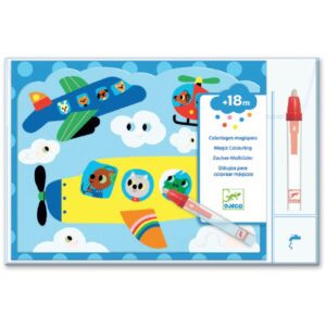 Djeco Disegni Da Colorare Magici, Nascosto Nel Cielo