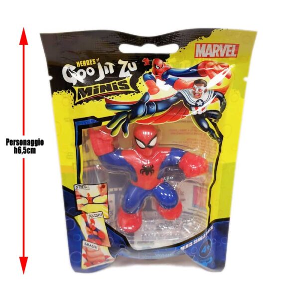Grandi Giochi Personaggio Goo JIT Zu Minis, Spider Man